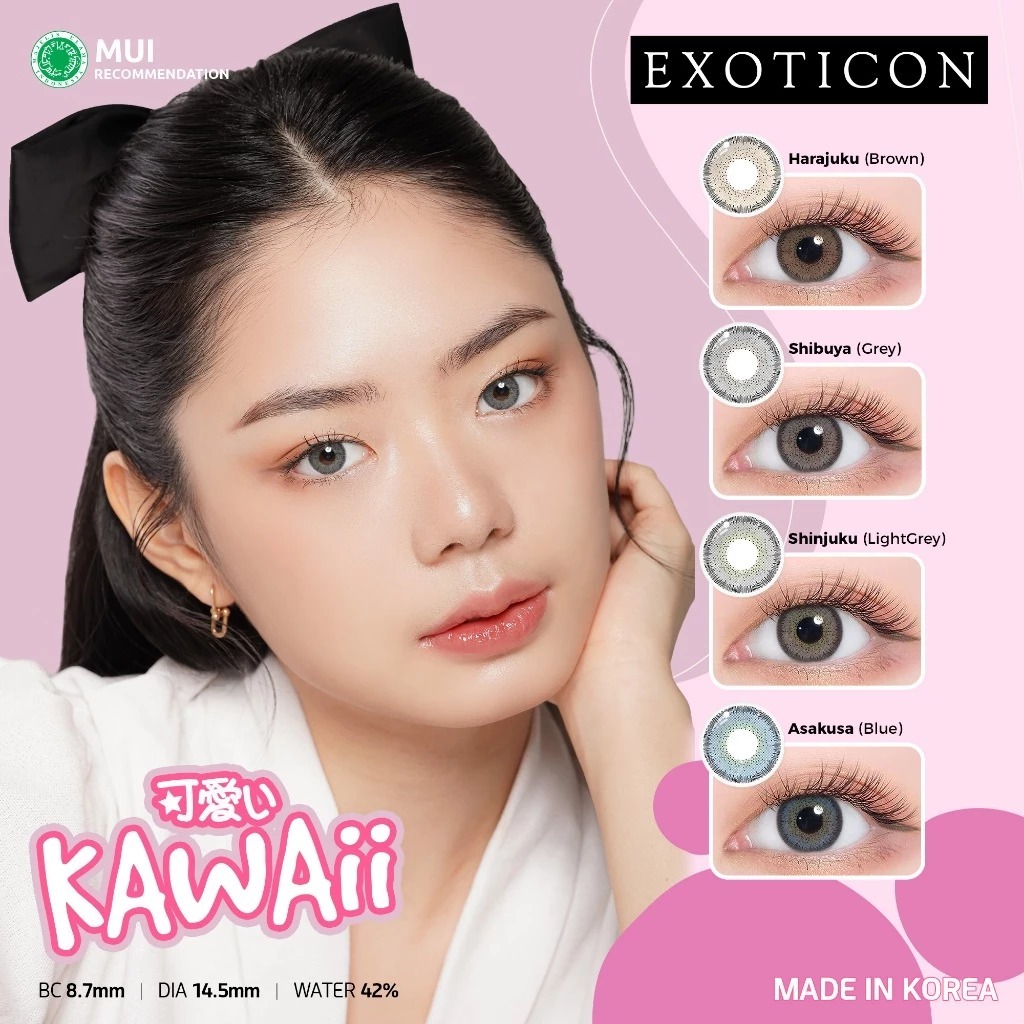 Softlens Exoticon Kawaii Dia 14.5mm Normal
