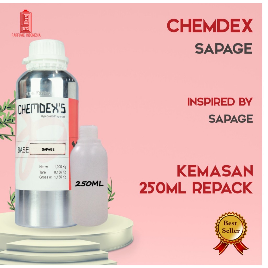 BIBIT PARFUM SAPAGE | CHEMDEX | 250ML REPACK