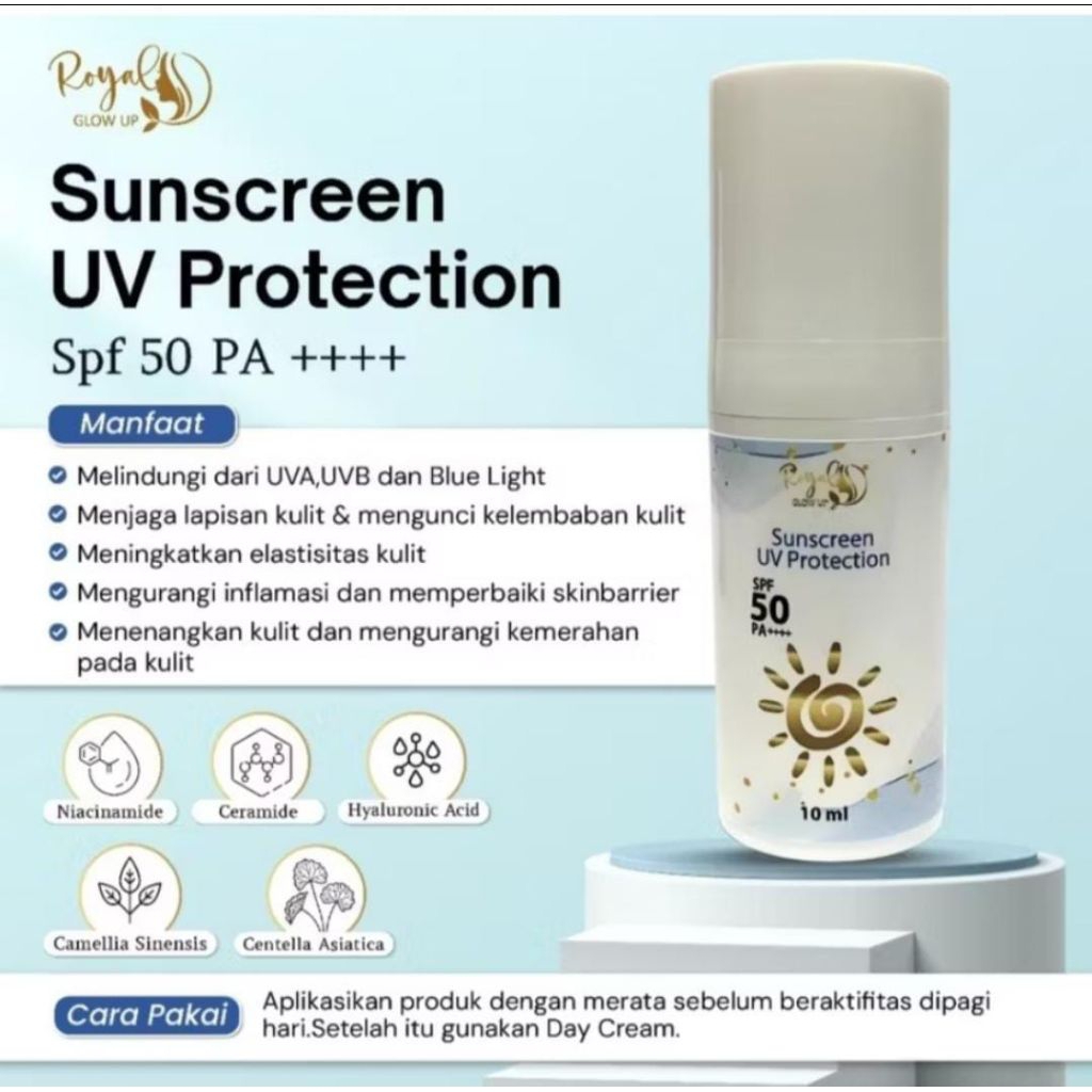 SUNSCREEN UV PROTECTION SPF 50 PA++++