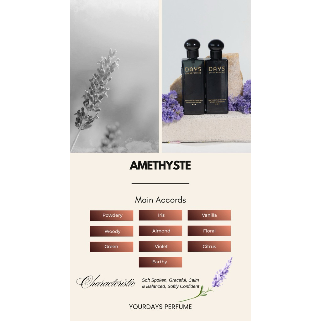 Days Parfum (inspired by) - Amethyste