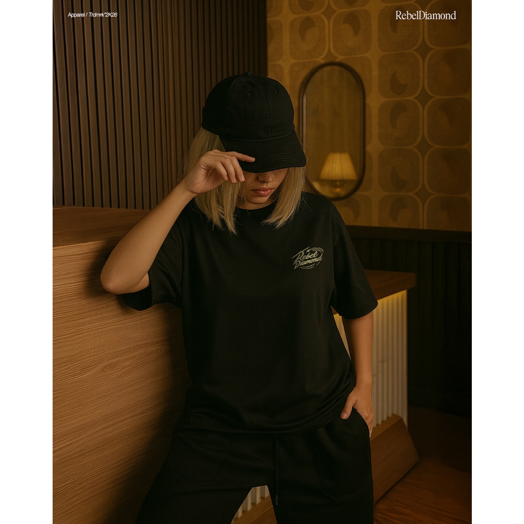 Rebel Diamond - Splash - kaos reguler basic