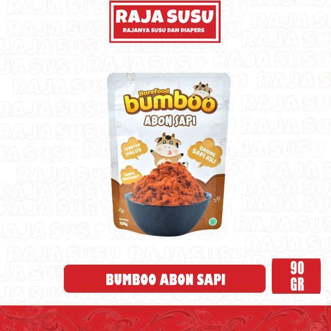 BUMBOO ABON SAPI 90GR - RAJA SUSU