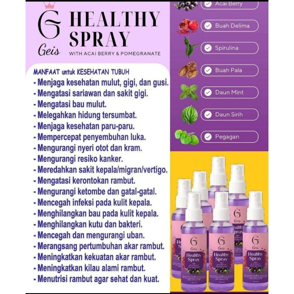 GEIS HEALTHY SPRAY ORIGINAL