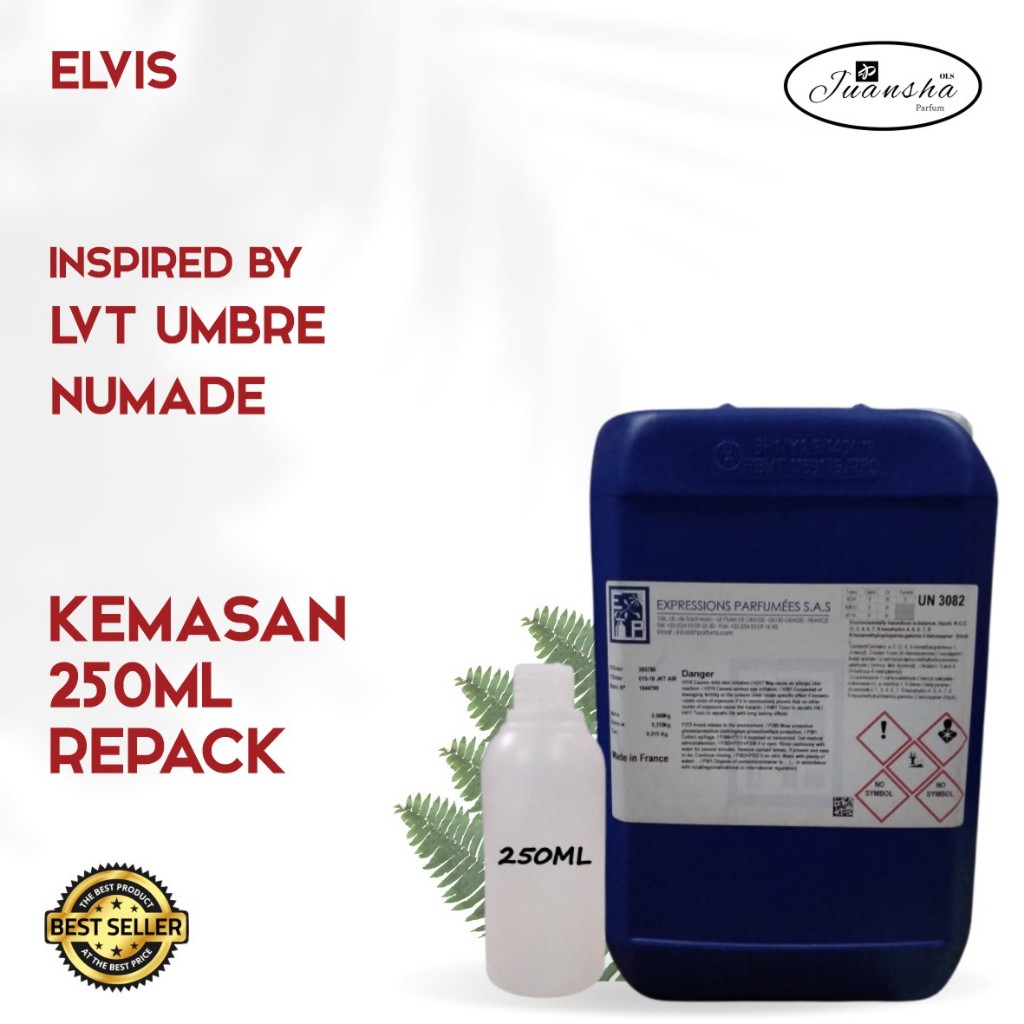 BIBIT PARFUM MURNI ELVIS | EP 250ML REPACK