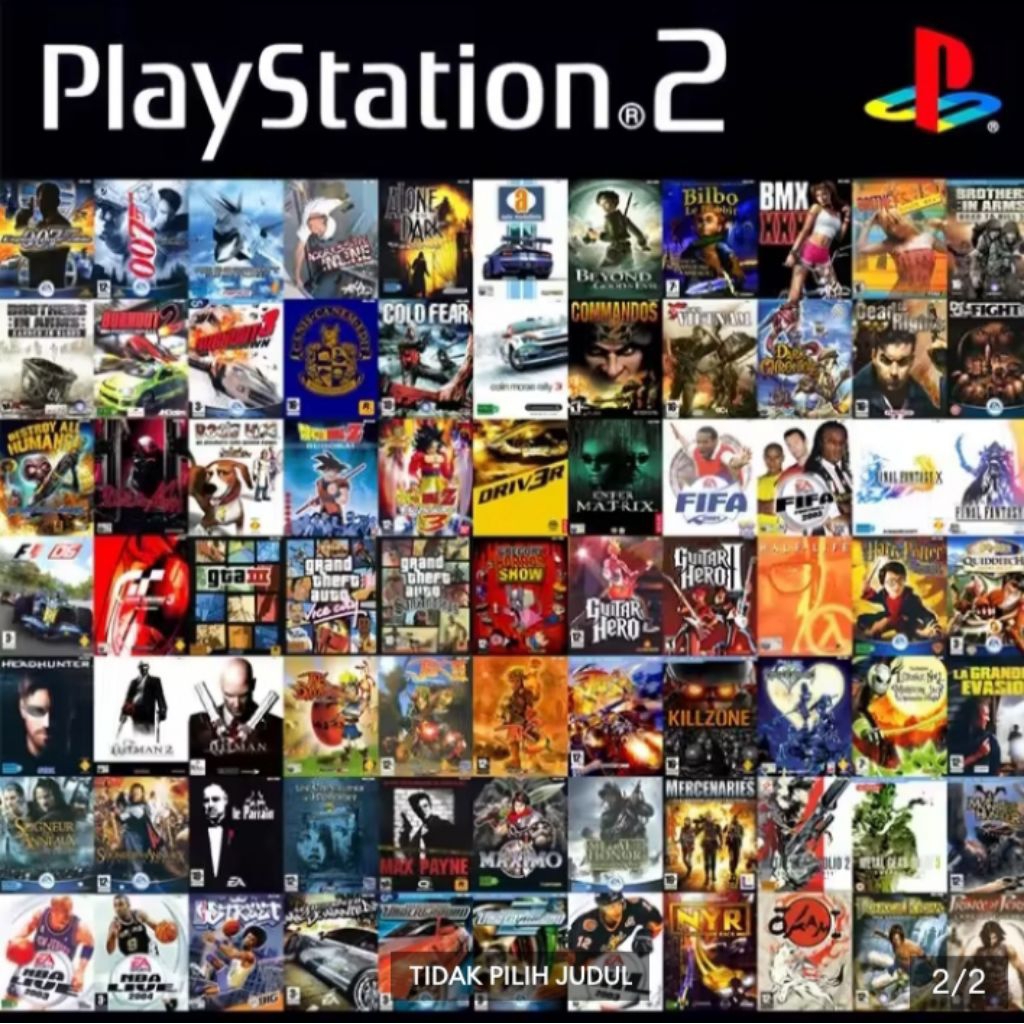 FLASHDISK GAME PS2 FULLGAME (FD JETE/V-GEN 32GB)