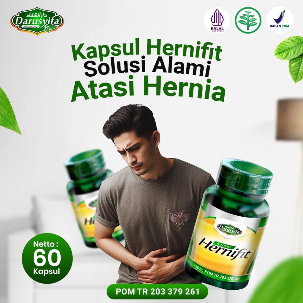 Kapsul Hernifit solusi atasi Hernia