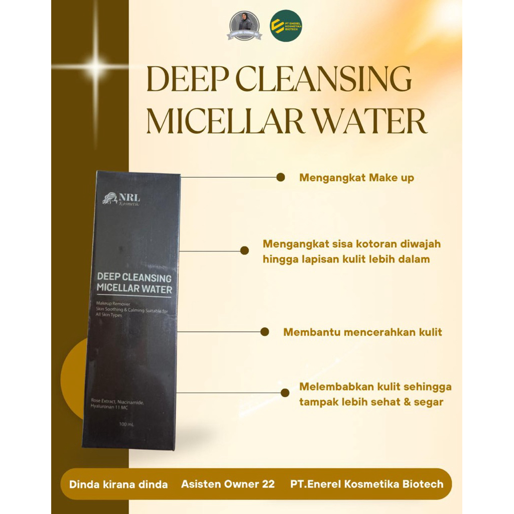 NRL DEEP CLEANSING MICCELLAR WATER
