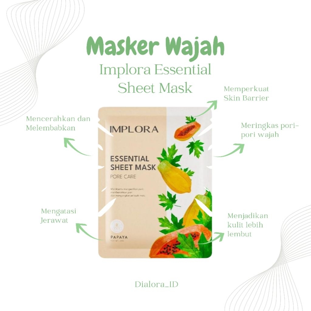Implora Essential Sheet Mask