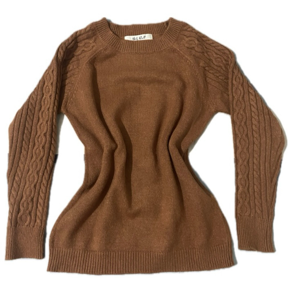 Preloved Top Sweater Knit Rajut Second