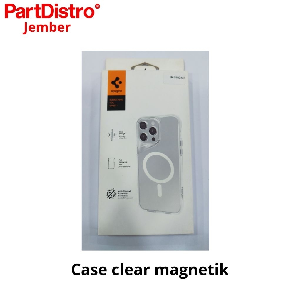 case spigen clear magsafe