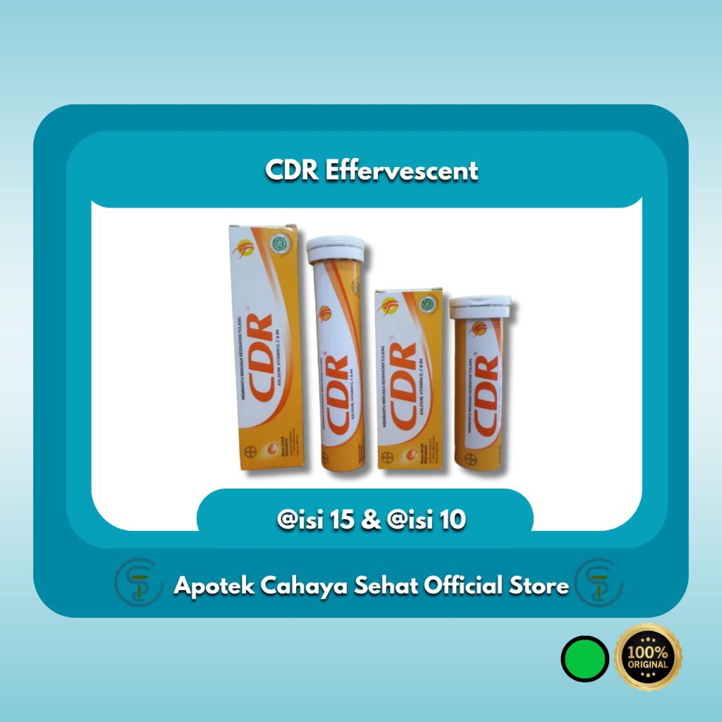 CDR Effervescent isi 10&15