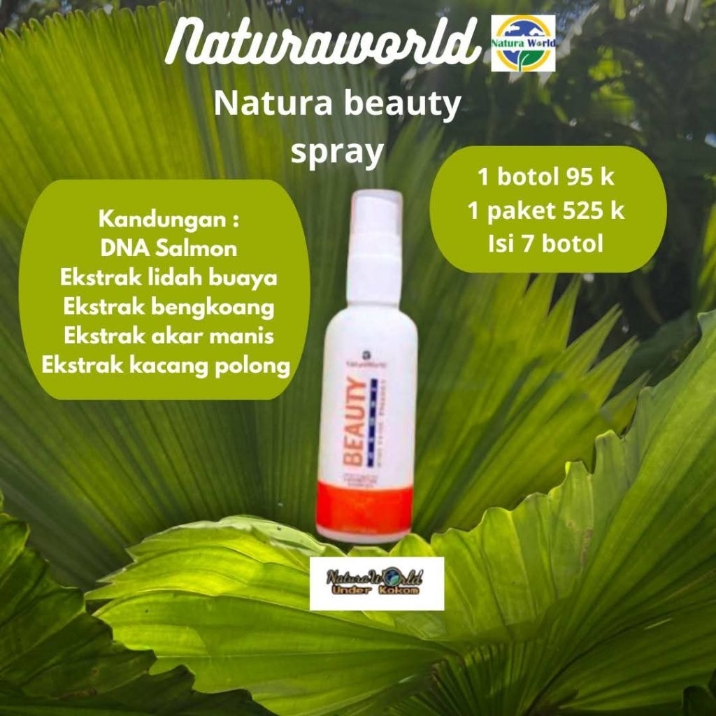 natura beauty spray