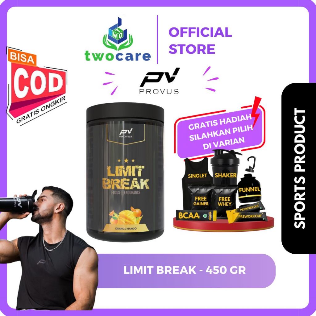 Provus Limit Break 450gr Pre Workout 30 Serving