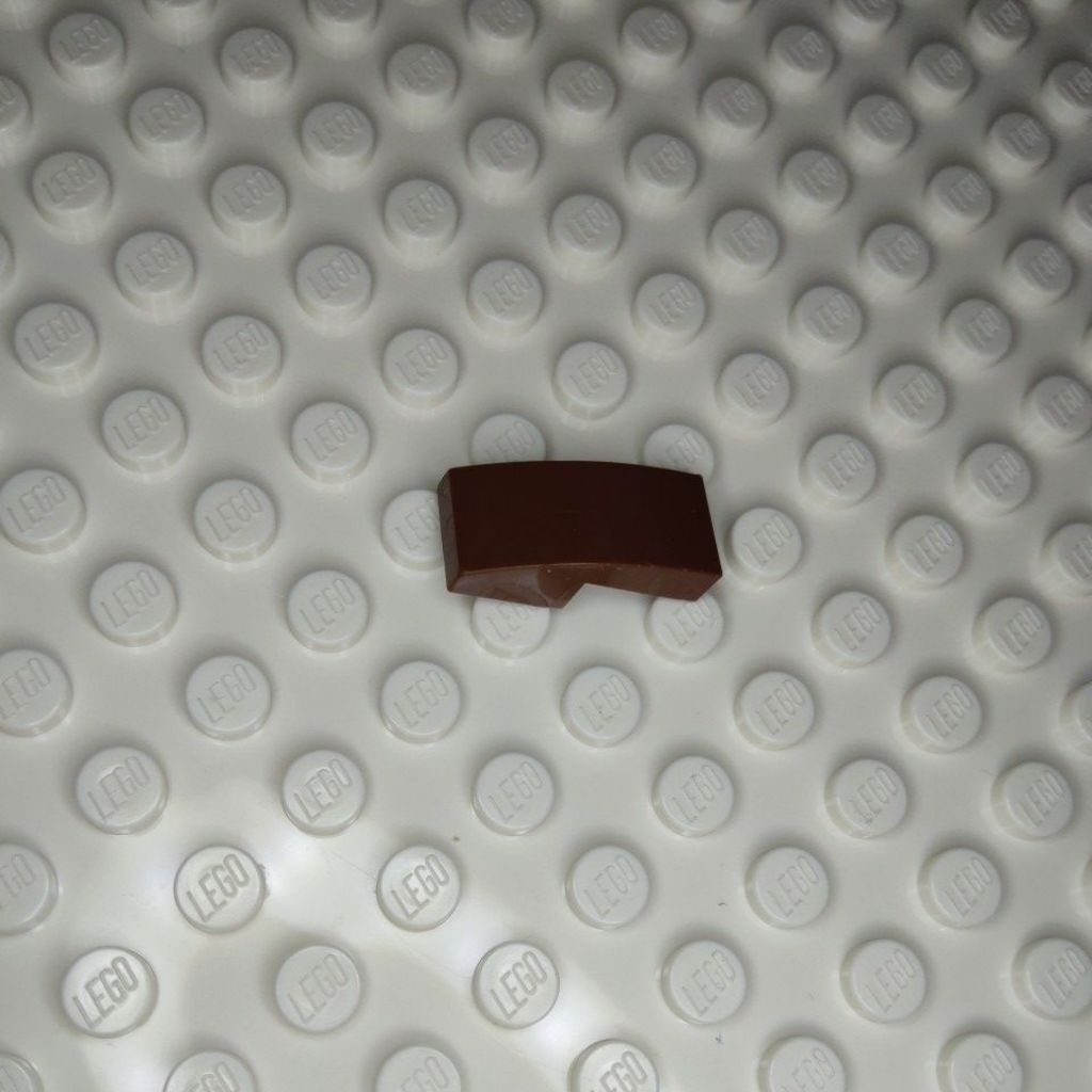 Lego part 11477 Reddish brown