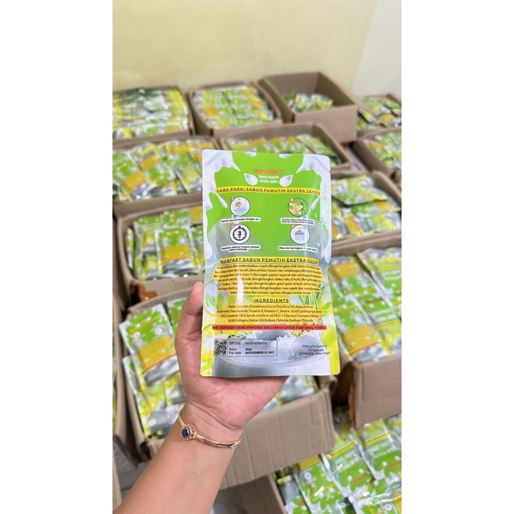 Sabun Pemutih Extra Sereh