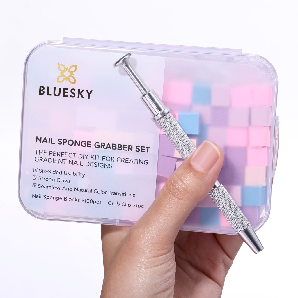 BLUESKY NAIL SPONGE GRABBER SET