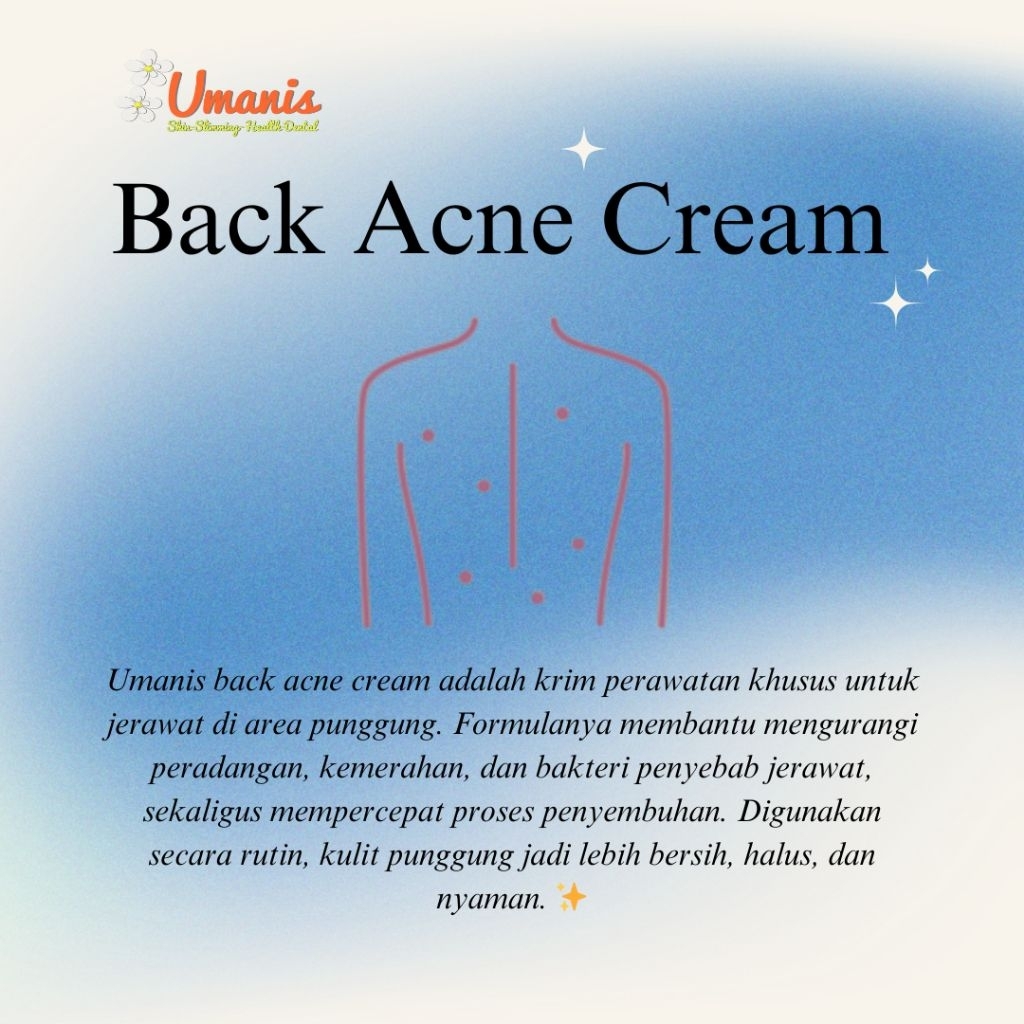 Umanis Back Acne Cream