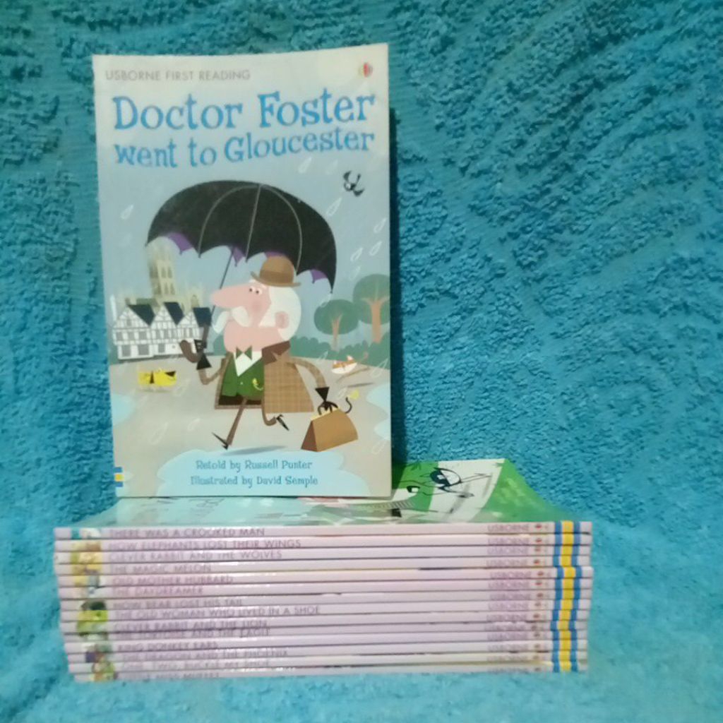 usborne first Reading 15 buku