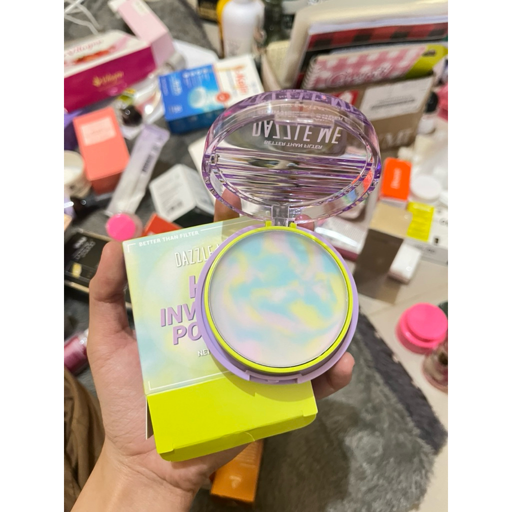 powder balm blurring