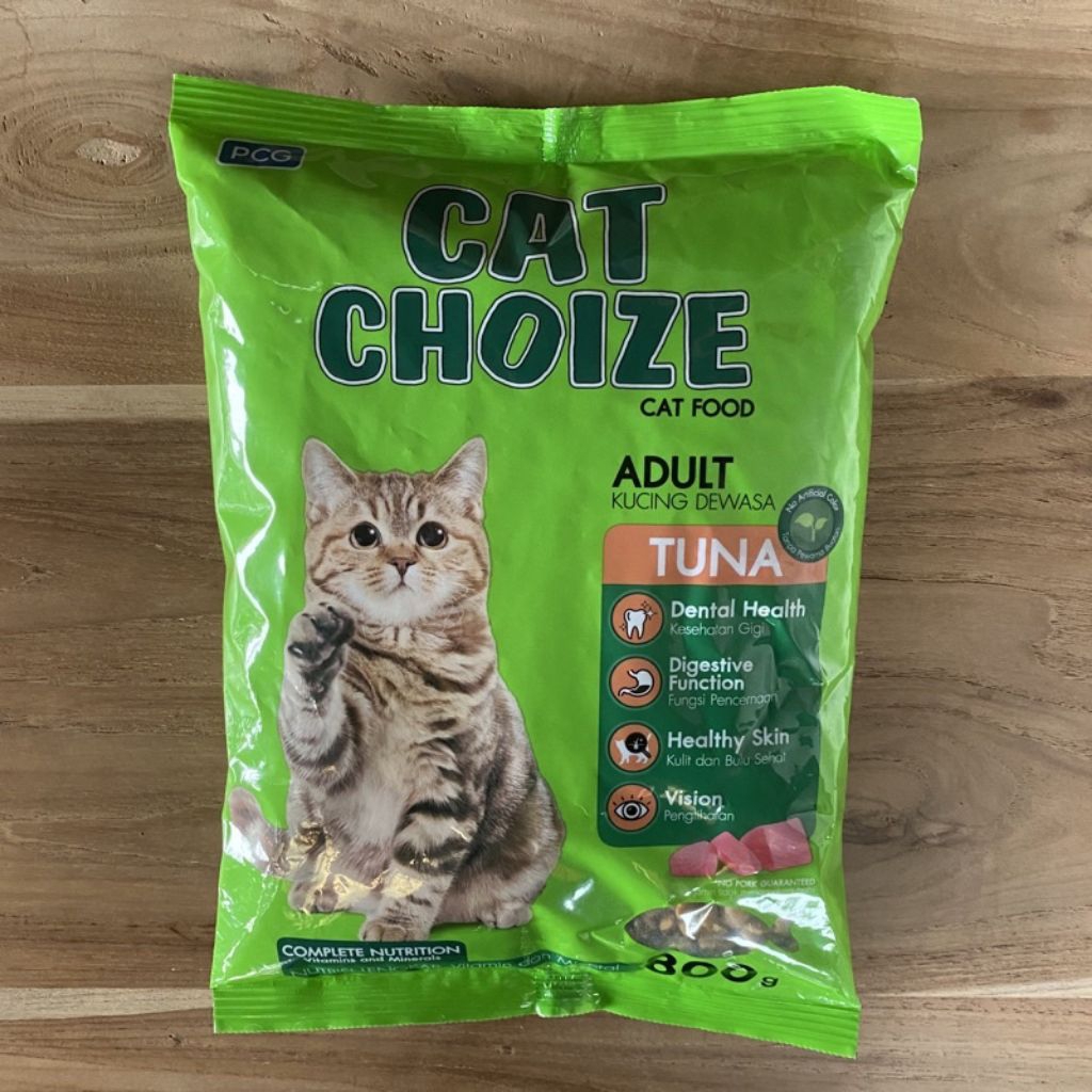 Makanan Kucing Cat Choize tuna 800gr