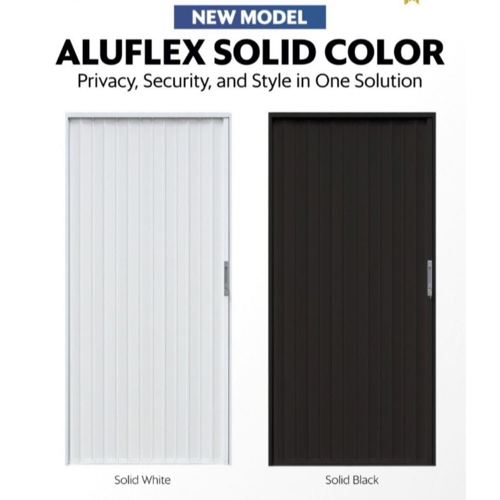 Aluflex Solid Colour / Pintu Sliding Alumunium
