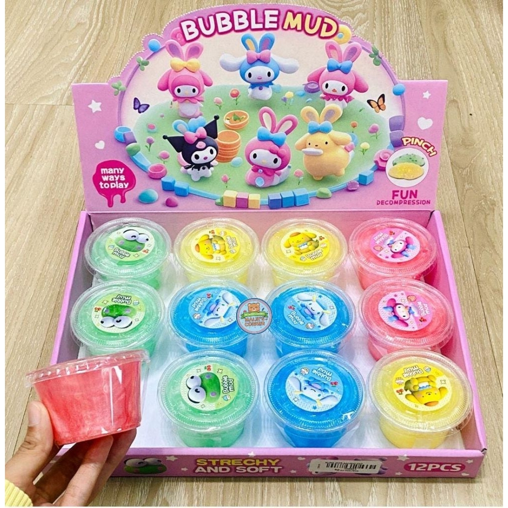 slime bubble mud mainan anak