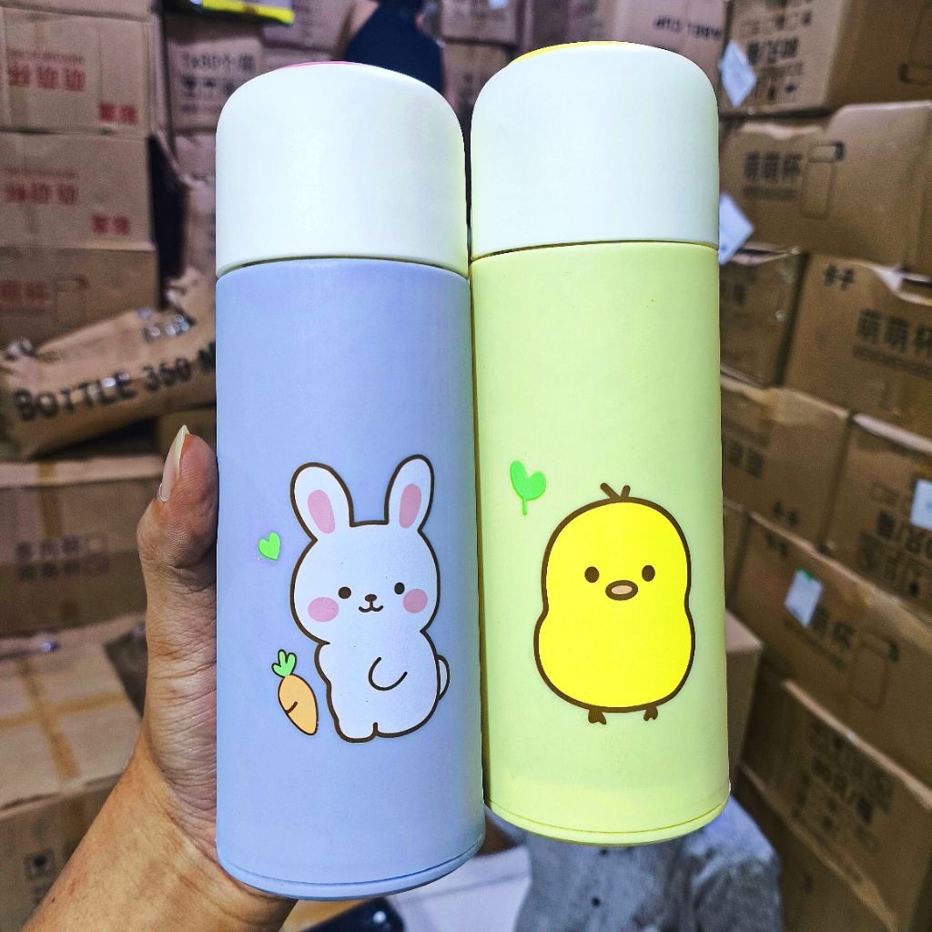 Botol kaca MELLOW karakter   [ ECER ]