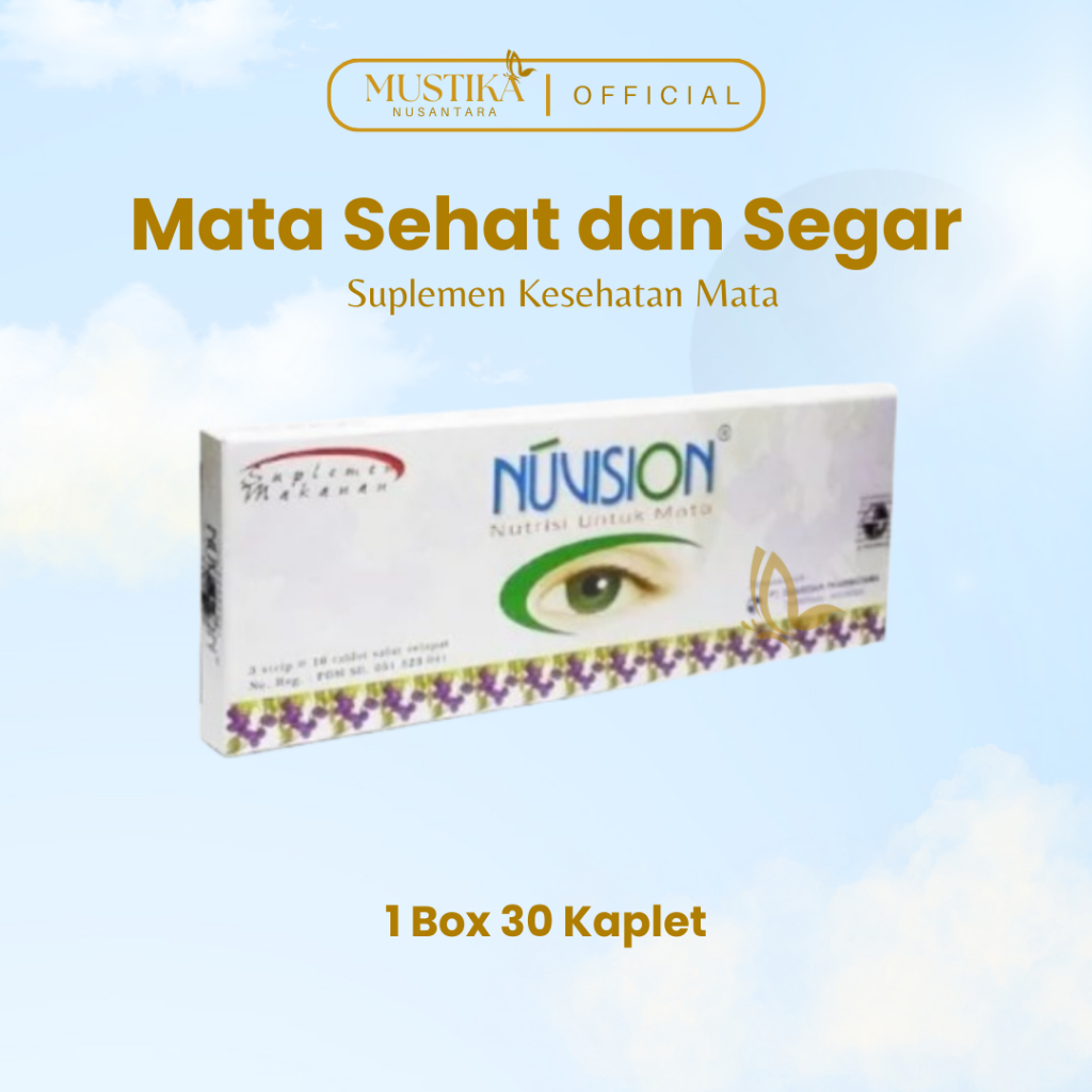 NUVISION BOX 30 TABLET | VITAMIN MATA
