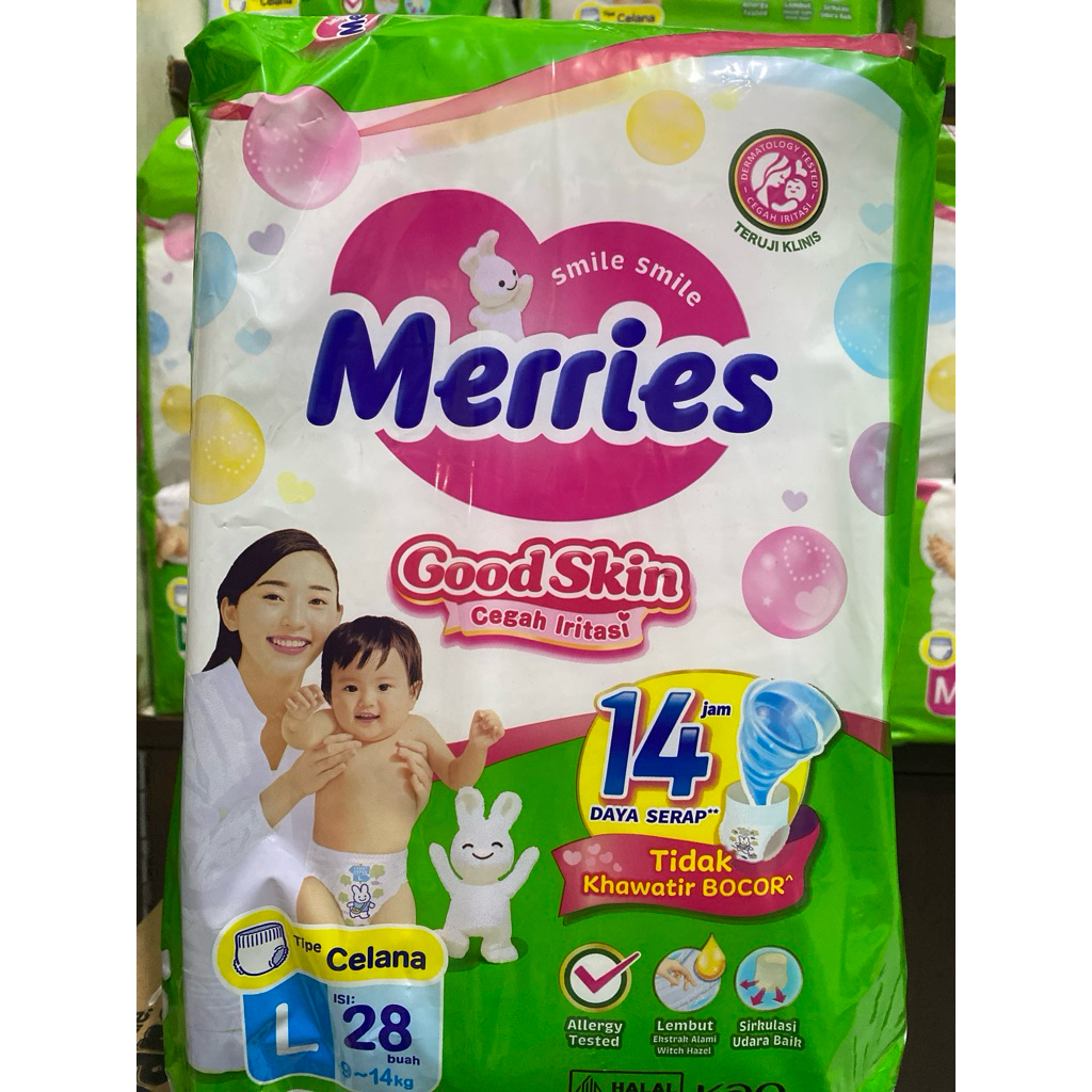 Merries pants L 28pcs