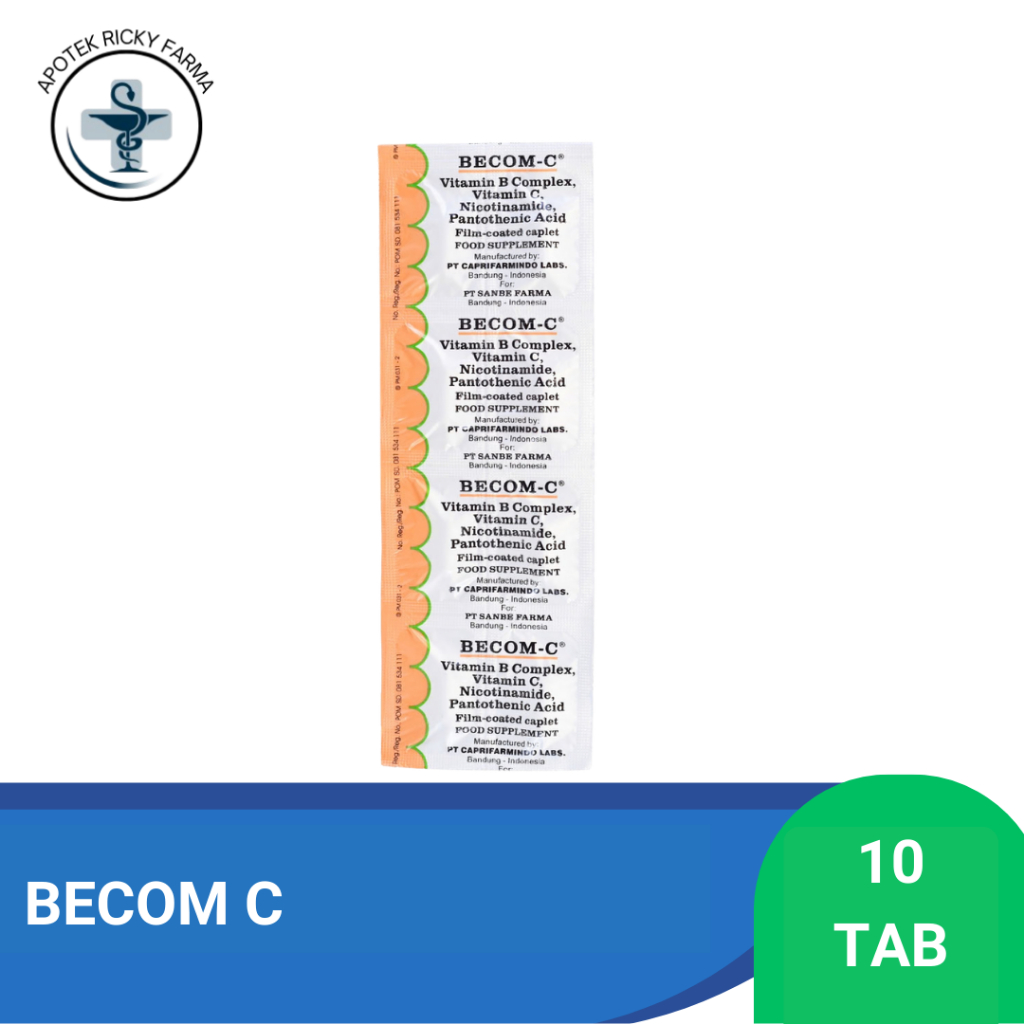 BECOM C 1 STRIP 10 TABLET