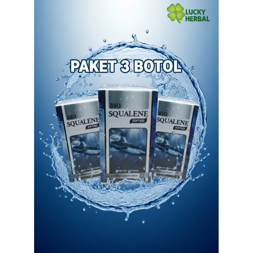 Bio Squalene Paket 3 botol