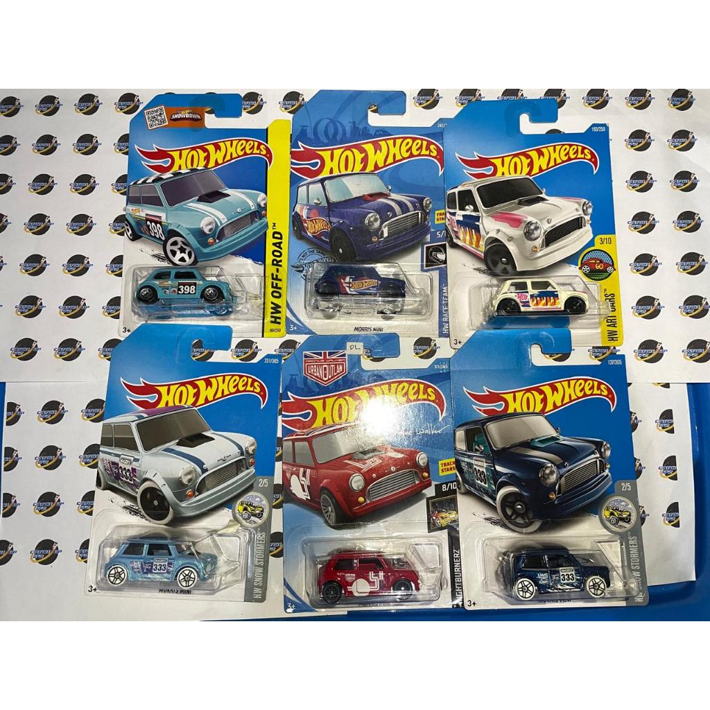 Hot wheels mini morris 6 PCS set