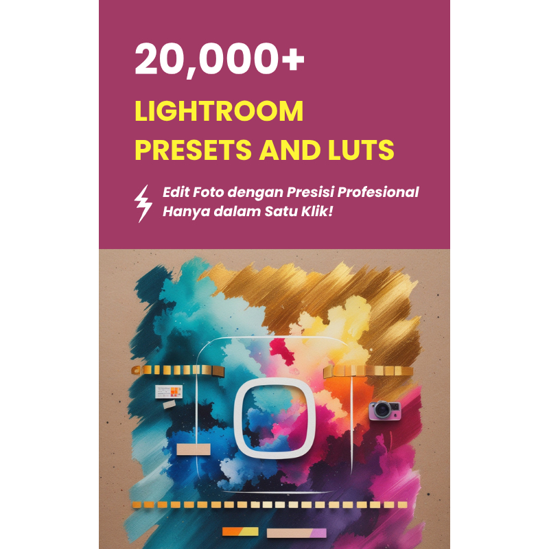BUNDEL ADOBE LIGHT ROOM PRESENT DAN LUTS - PREMIUM