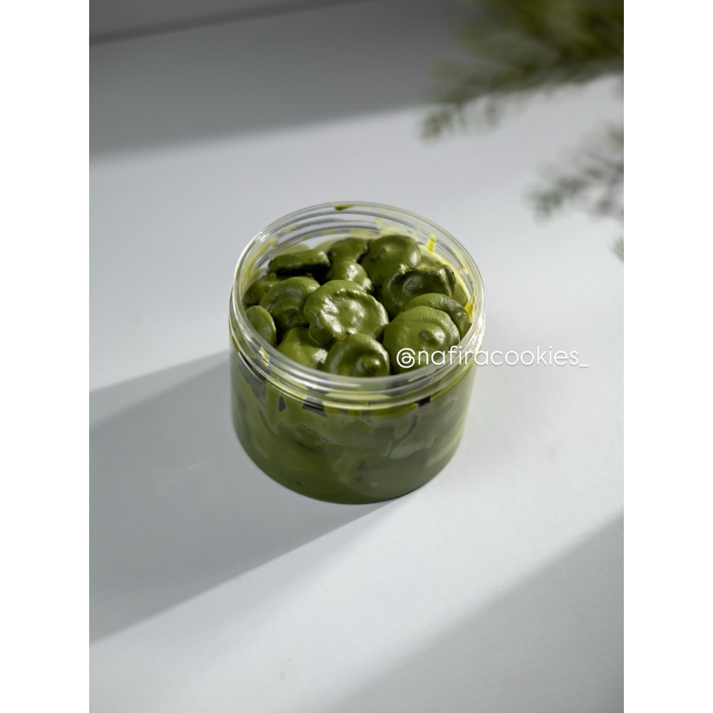 Matcha Melt Cookies