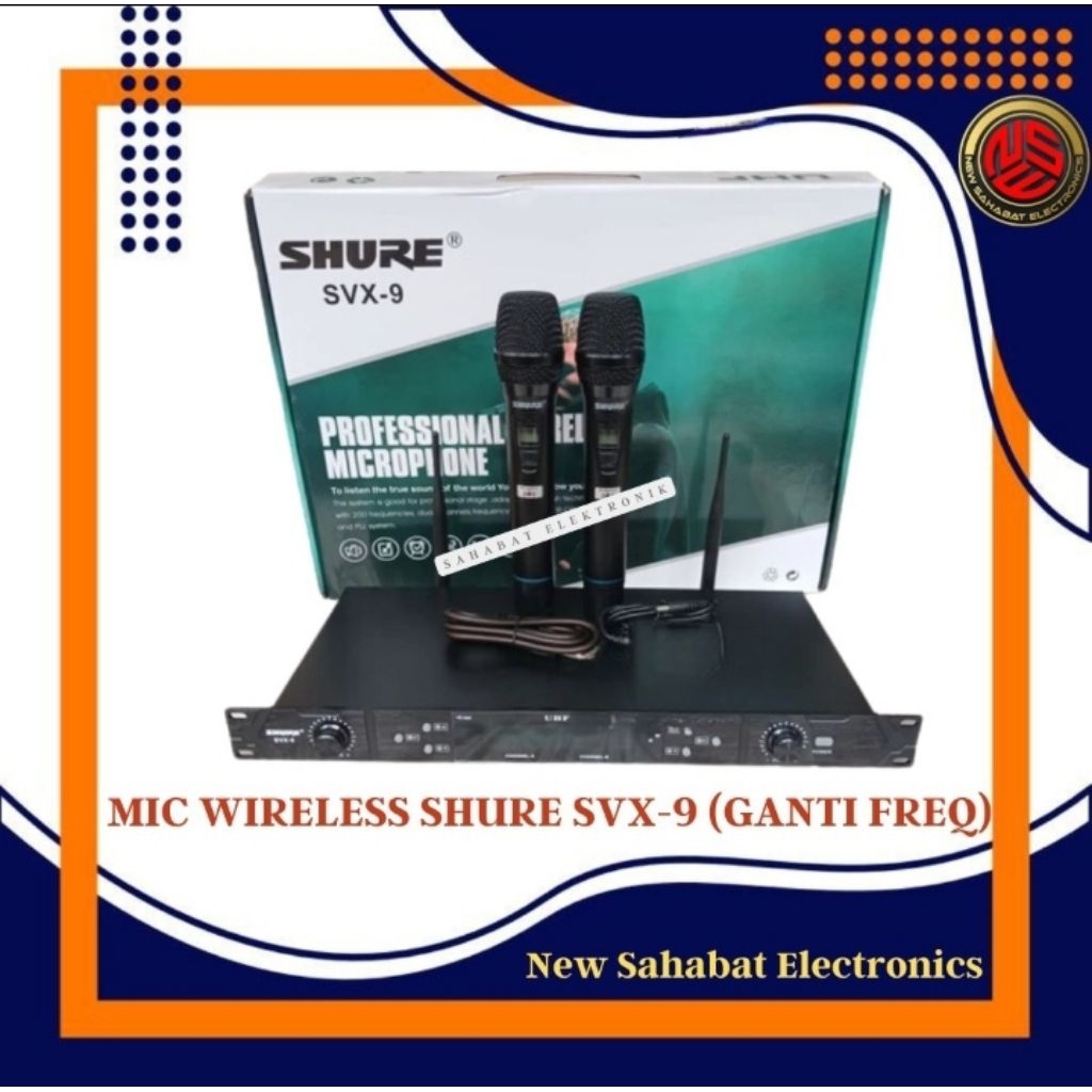 Mic Wirelless SHURE SVX-9