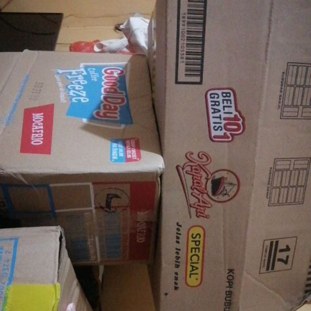 kapal api mini 1 dus isi 20 renceng