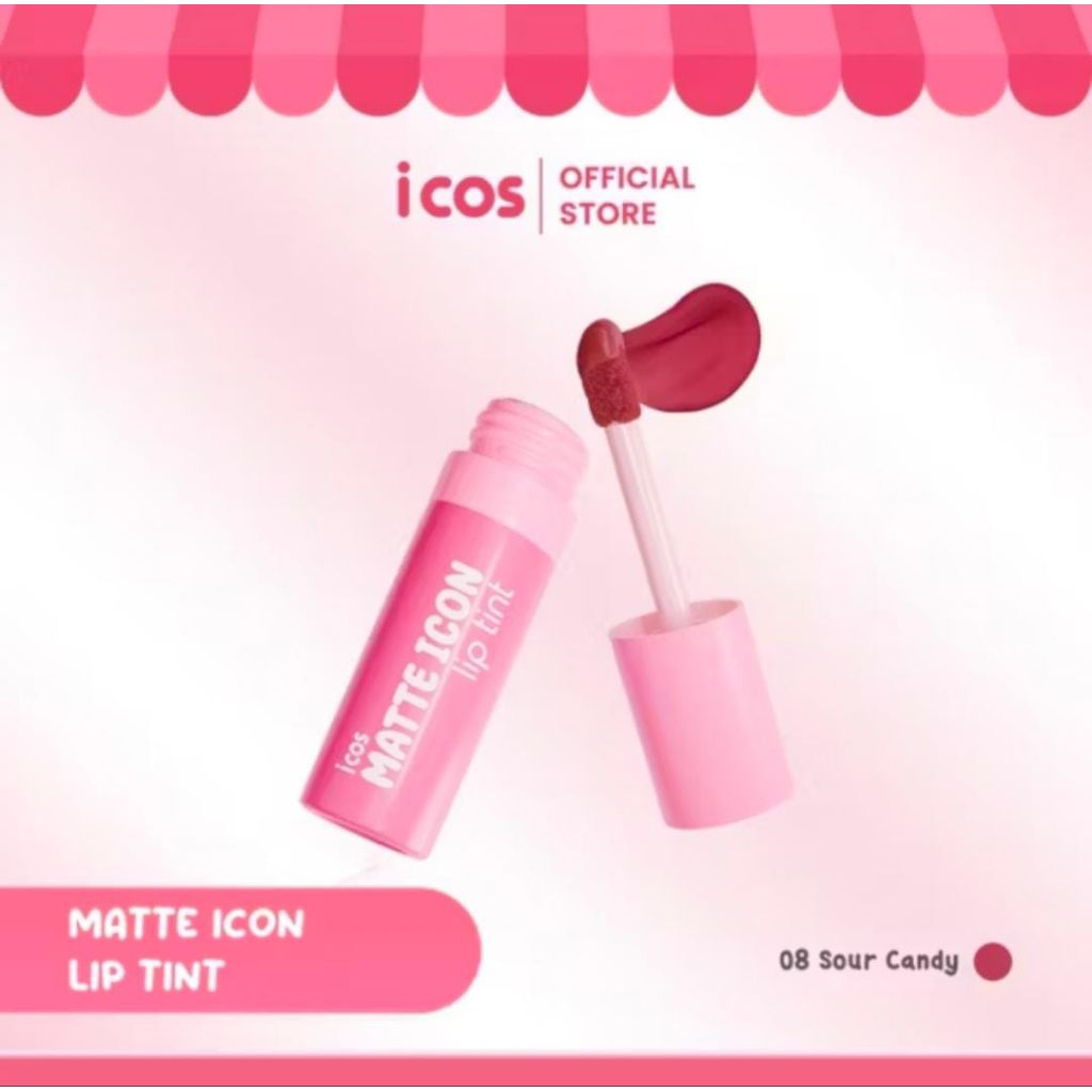 icos matte icon liptint 08