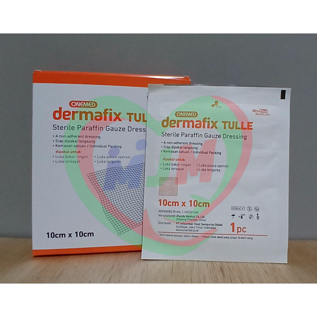 Plester Luka Dermafix tulle 10x10