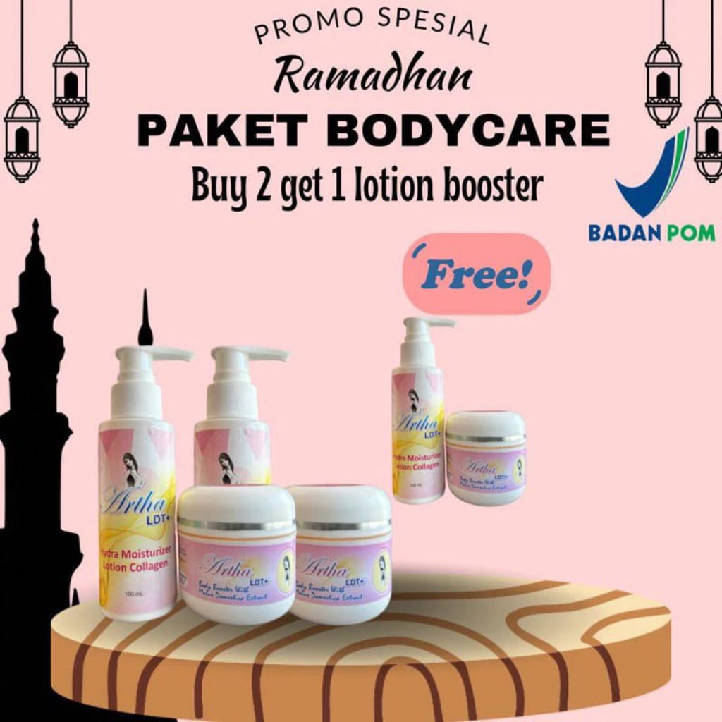 Extra 3 Paket Lotion Booster Artha