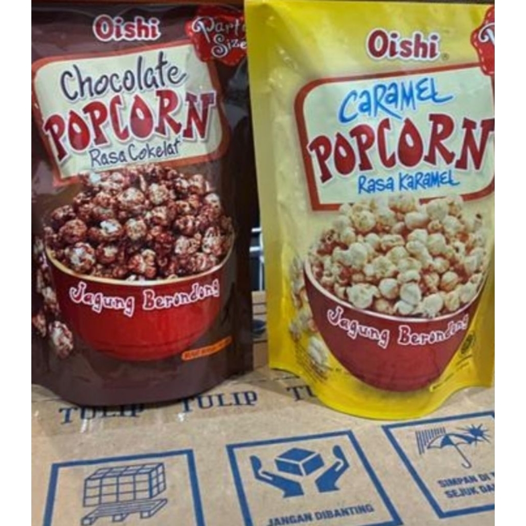 oishi popcorn