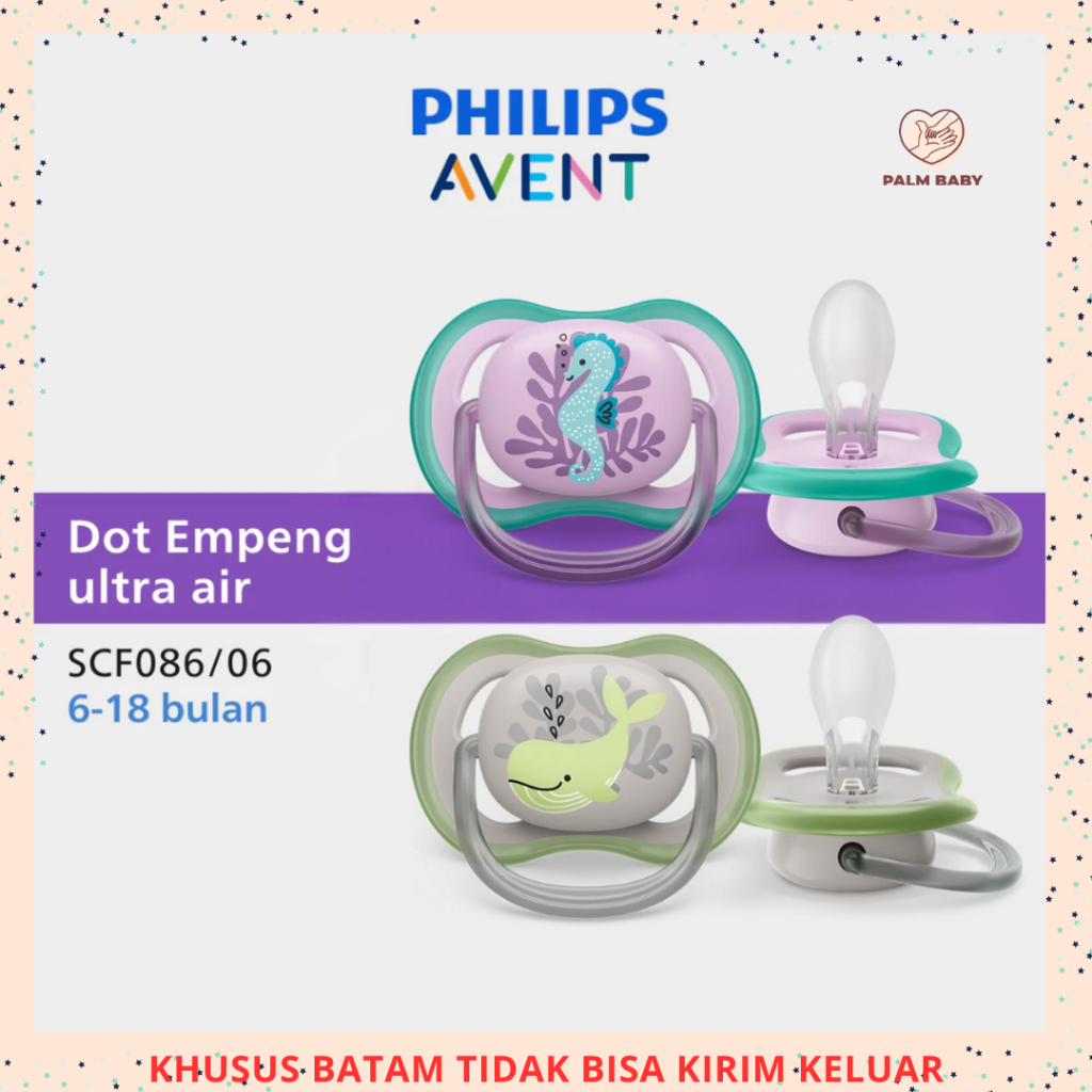 Avent - Ultra Soft Pacifier Single Pack 6-18m
