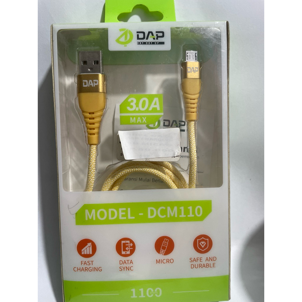 DAP DCM110 Two-Color Braided Data Cable