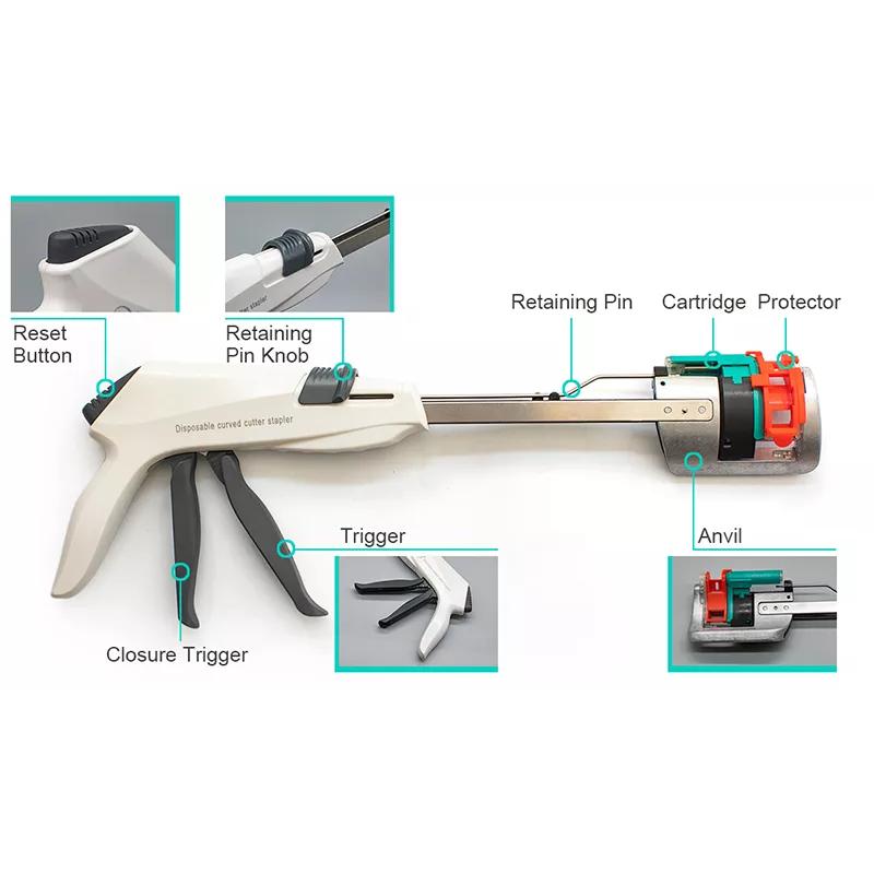 CONTOUR CURVED CUTTER STAPLER DAN INVASIVE