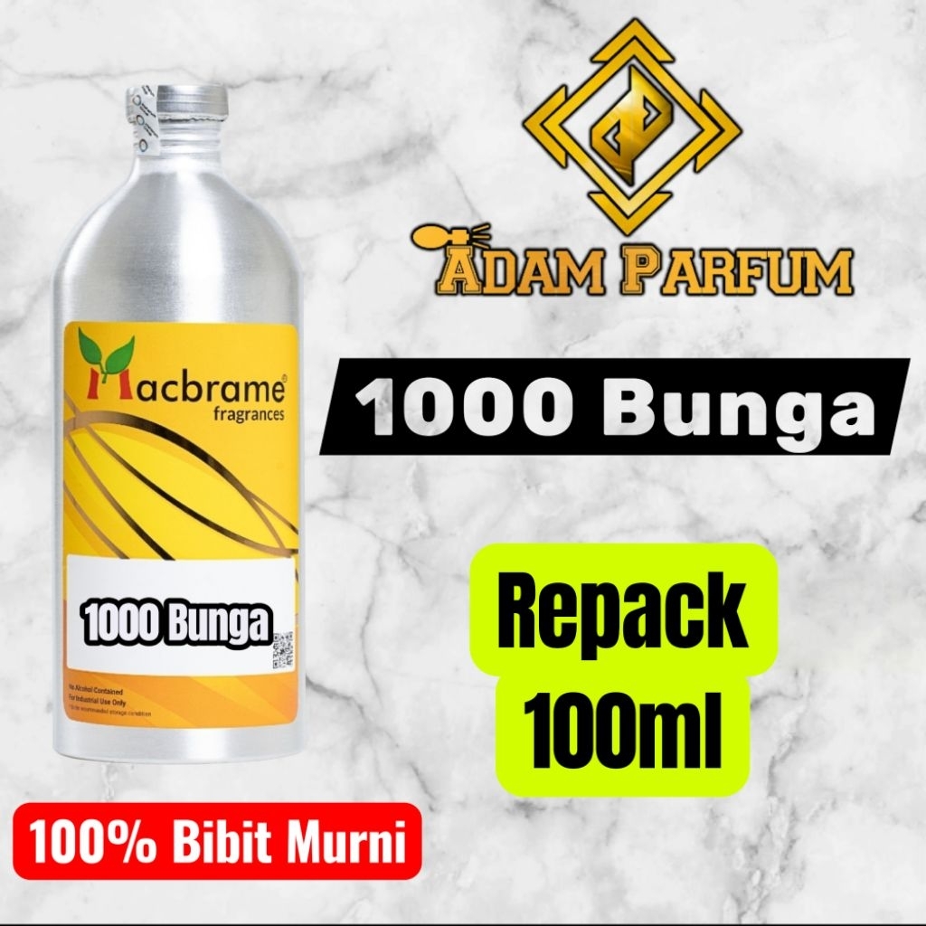 Bibit Parfum 1000 Bunga Macbrame Repack 100ml