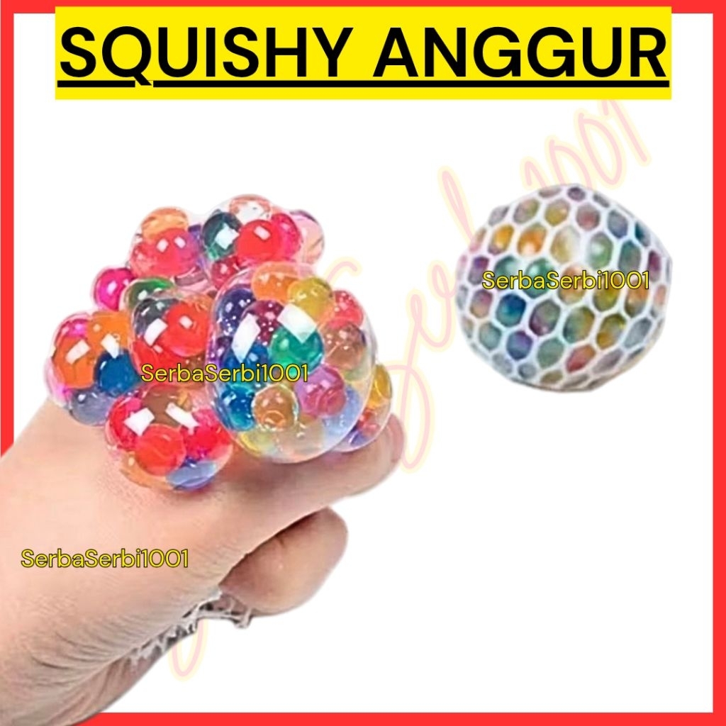SQUISHY ANGGUR JARING / SQUISY ANGGUR
