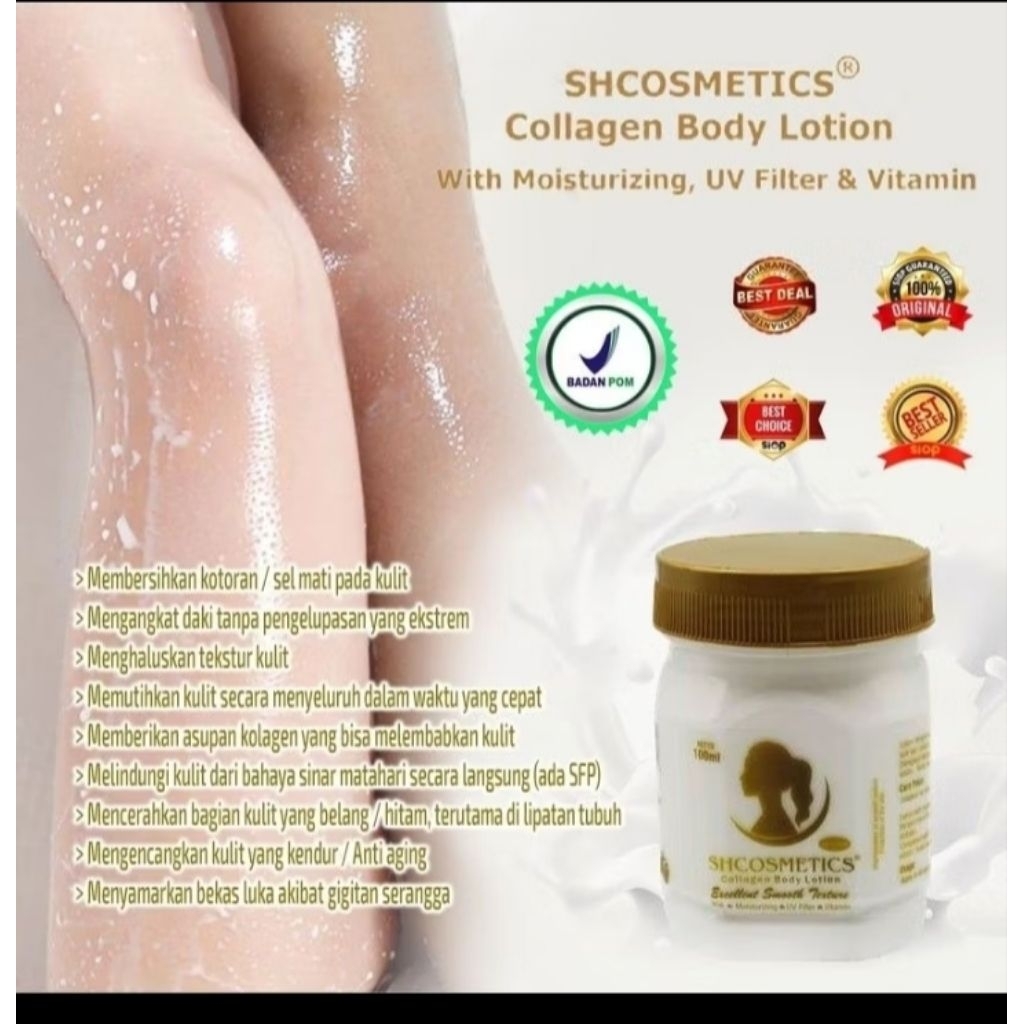 SH colagen body lotion
