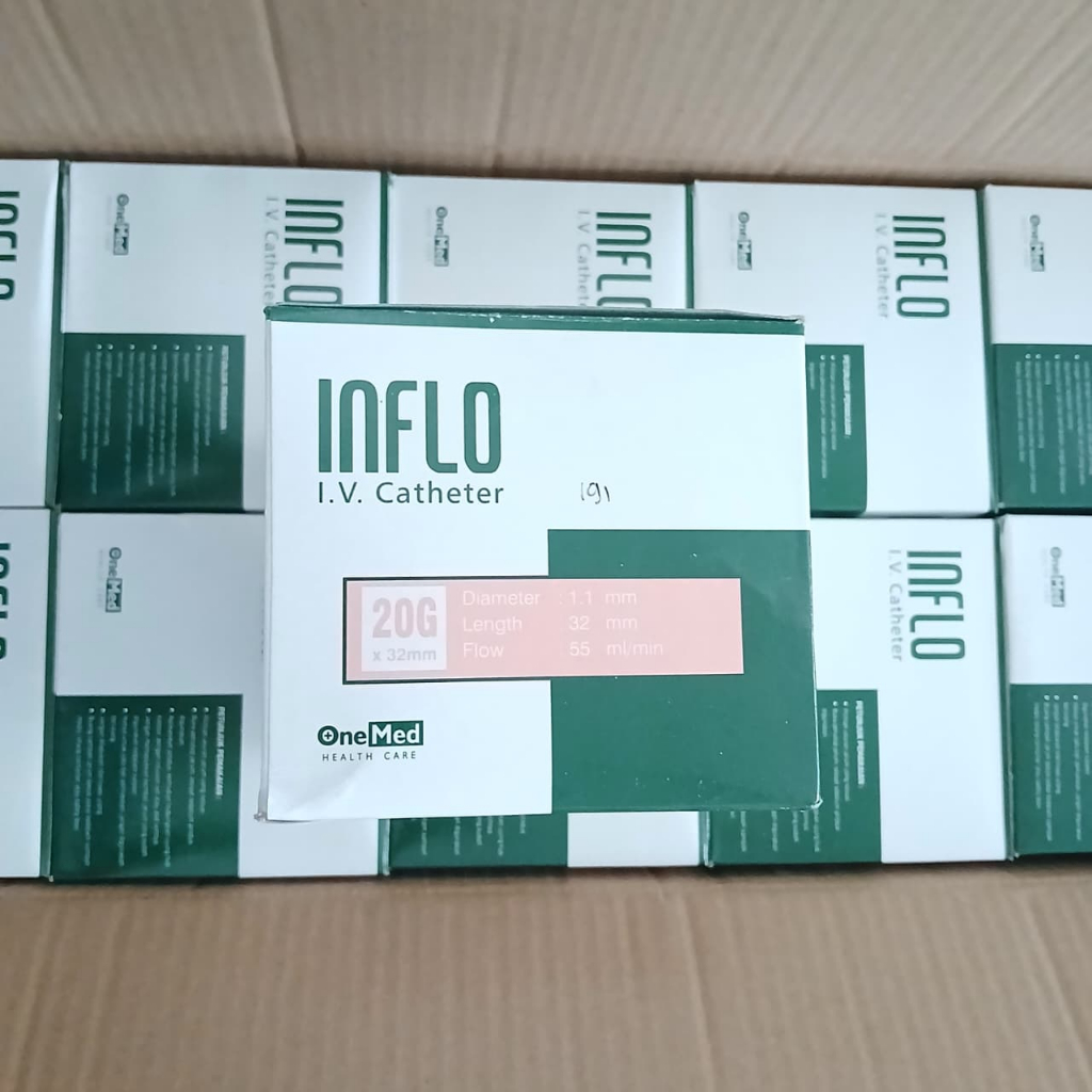 INFLO I.V Catheter 20g OneMed (BOX)