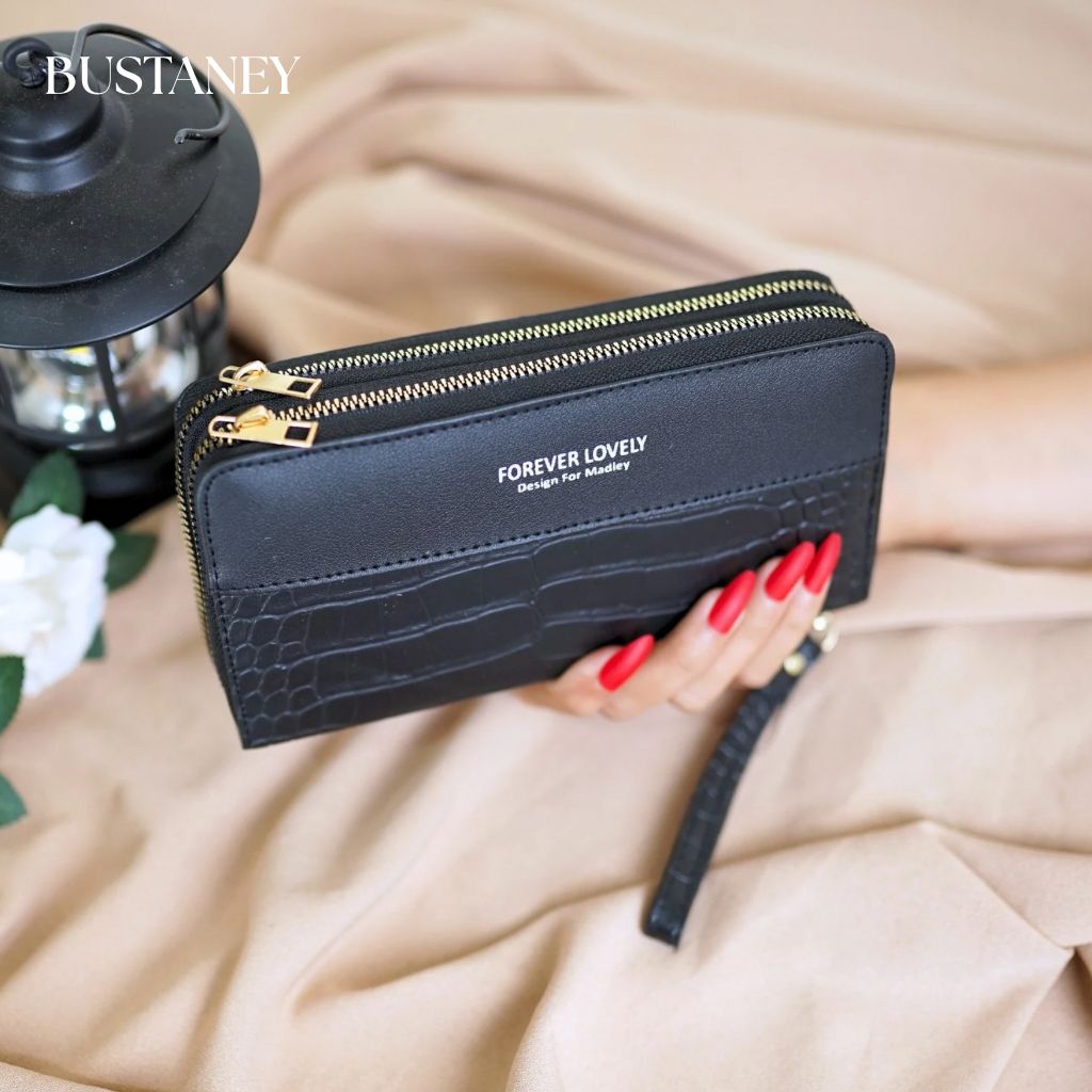 Dompet Panjang Manyidi Dompet Wanita Dua Resleting SP880