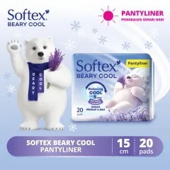 Softex Pantyliner Beary Cool 15cm 20 pads