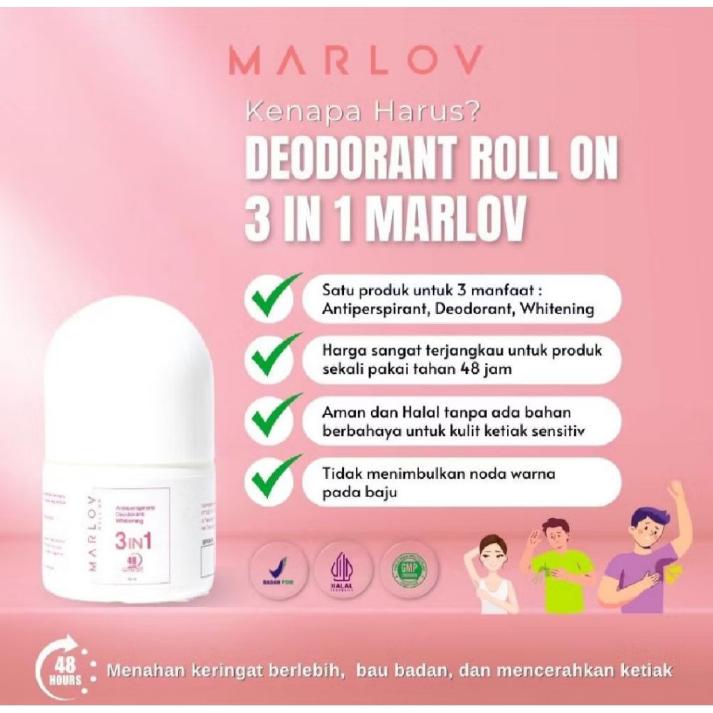 Deodorant antiperspirant Marlov